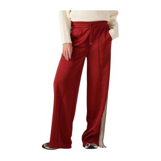 Copenhagen Muse Broeken, Dames, Rood, L, Bordeaux Trainingsbroeken voor Vrouwen