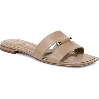 Vince Piper Slide Sandal in Warm Almond at Nordstrom, Size 5.5