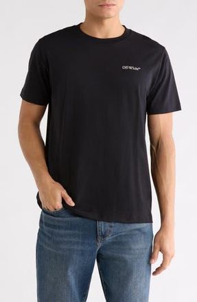 Off-white Cloud Arrow Slim T-Shirt in Black-White at Nordstrom Rack, Size Medium
