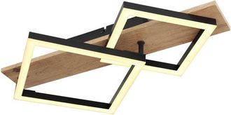 Globo Lighting Plafón - Beatrix - natural negro - metal - led - 67294D1 - Globo