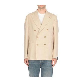 Tagliatore Hombre, Chaquetas, Beige, Talla: L