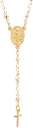 Vidakush Chiquita Rosary Necklace in Gold at Nordstrom, Size 14