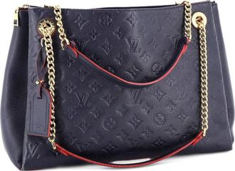 Louis Vuitton Surene Handbag Monogram Empreinte Leather MM shoulder bag - Blauw