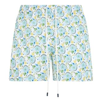 Fedeli Beachwear, male, Multicolor, Size: S Madeira Swim Trunks