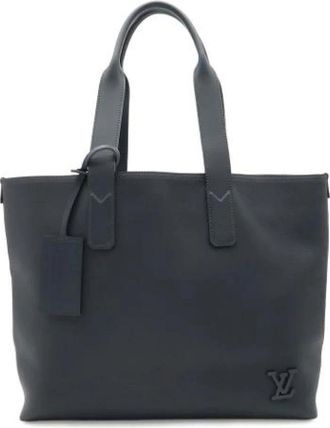 Louis Vuitton Tweedehands leren Louis Vuitton tassen - Dames - Vintage Shopper - Blauw - ONE Size - Vintage