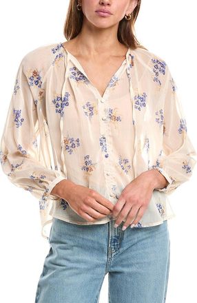 70/21 Sheer Floral Top