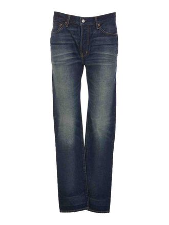 Tom Ford Denim jeans with frontal buttons