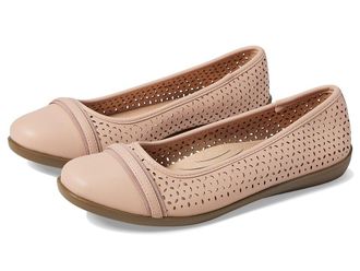 Life Stride Nile Slip-On Flats Womens Flat Shoes True Blush : 8.5 M (B), Leather
