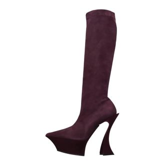 MUGLER Dames, Schoenen, Rood, Maat: 40 EU Leer