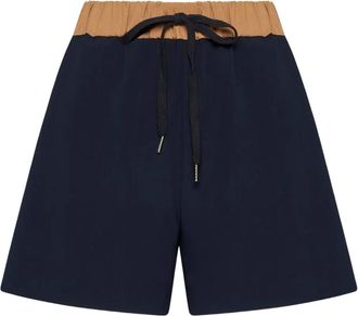 Blanca Vita Shorts con coulisse - Blu