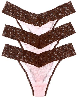 Hanky Panky 3Pk Colorplay Original Thong