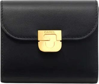 Gerard Darel Mini Portemonnee - Dames - Accessoires - Zwart - Maat: ONE Size Leer