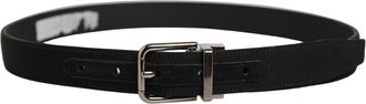 Dolce & Gabbana Leather Belt - Black