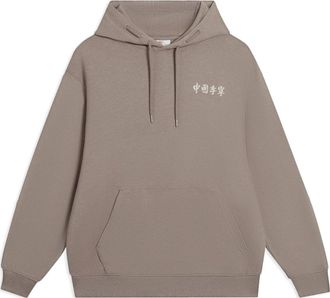 Li-Ning Embroidered Logo Hoodie Brown AWDSC97-5