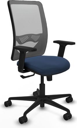 Piqueras y Crespo Sedia Da Ufficio Piqueras Y Crespo Zulema Grigio Blu Marine Schiuma Alta Qualit&agrave;