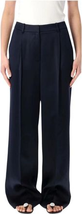 Anine Bing Trent Trouser - Dames - Broeken - Blauw - Maat: S Leer