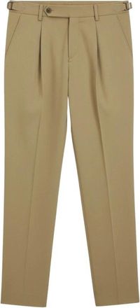 HUGO BOSS Perino PL Dtl Broek - Heren - Nette broeken - Beige - XL - Katoen - Broeken