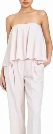 Twin-Set Wool Blend Bustier A Line Top