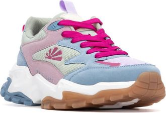 Xti Refresh Collection Womens Casual Lace-Up Sneakers