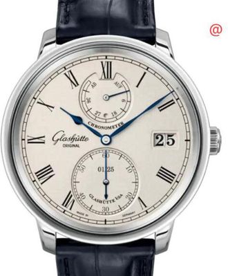 Glashütte Original Glashutte Senator Automatic Silver Dial Mens Watch 1-58-03-01-04-30