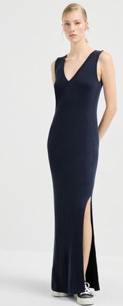 Brunello Cucinelli Rib knit dress in Blue at Nordstrom, Size Xx-Large Eu