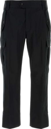 Alexander McQueen Straight Leg Cargo Broek - Heren - Straight fit broeken - Zwart - XL - Broeken