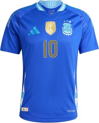 adidas Argentina 2024 Messi Away Authentic Asia Sizing Blue JN1507