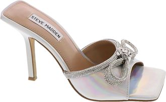 Steve Madden Embellish Heeled Sandal Iridescent EMBE03S1-955 Womens