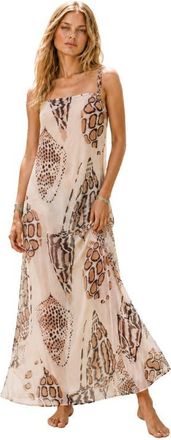 Calypso St. Barth Celeste Dress in Ikat Shells at Nordstrom, Size Medium
