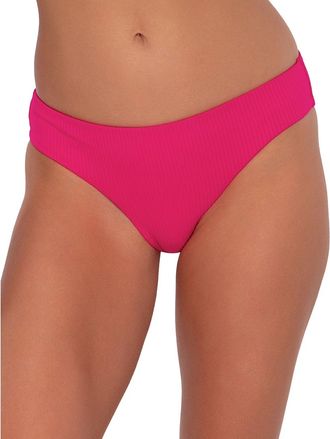 Sunsets Womens Sunsets Printed Collins Bikini Bottom Pink Hipster Swimsuit GBO898