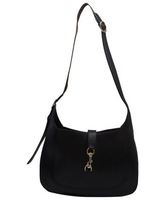 Gucci Black Leather Gucci Jackie Hobo Bag (Authentic Pre-Loved)