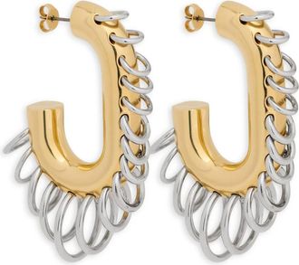 Paco Rabanne Orecchini Punk XL Link - - Accessories - Donna - Multicolore - ONE SIZE