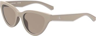 Calvin Klein Jeans CKJ25301S 671 Womens Sunglasses Brown Size 47