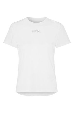 Craft Essence Perforated Jersey T-Shirt in White at Nordstrom, Size X-Large