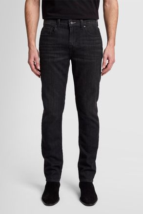 7 For All Mankind Mens Jeans Slimmy Slim Fit - Black - Size 36 (Waist)