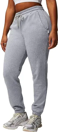 Fabletics Womens Year Round Terry High-Waisted Sweatpant in Classic Grey Heather at Nordstrom, Size Xx-Large