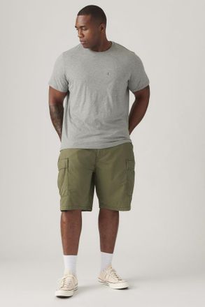 Levi's Carrier Cargo Shorts (Big & Tall) - Hombre - 44 - Verde / Olive Night Lightweight