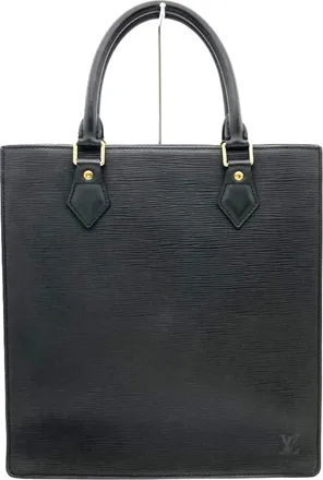 Louis Vuitton Black Noir Epi Leather Tote Bag (Pre-Owned)