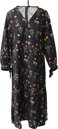 Mother Of Pearl Mother Of Pearl Josie Midi Dress in Floral Print Lyocell Twill