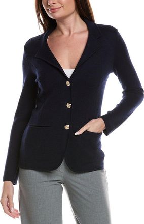 Bruno Magli Merino Wool-Blend Sweater Blazer