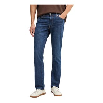Levi's Jeans, Heren, Blauw, W33 L32, Denim, Slim-fit Jeans