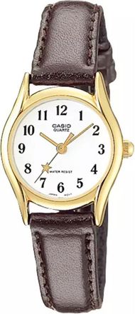 Casio Female DRESS Japan / South Korea Fashion Brown Analog LTP-1094Q-7B4