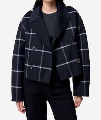 Vanessa Bruno Beran Cropped Jacket In Noir