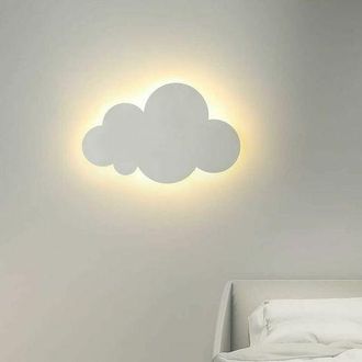 OEM Aplique De Pared Moderno Para Interiores - Pantalla Acr&iacute;lica Con Led Integrados - Ideal Para Habitaciones Infantiles - Luz Blanca Con Tres Colores Aju