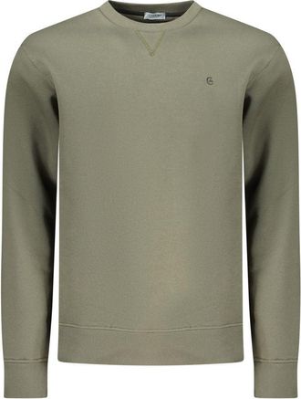Coveri Moving Groene Katoenen Heren Sweatshirt