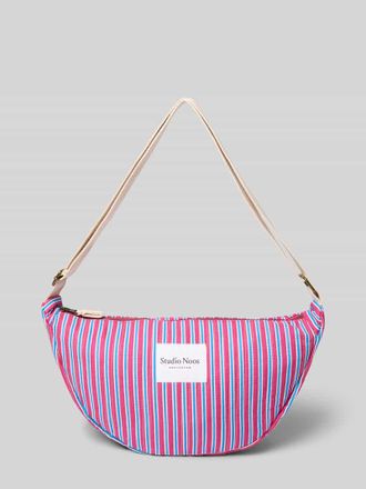 Studio Noos Bauchtasche mit Logo-Patch Modell Poplin in Pink, Gr&ouml;&szlig;e 1