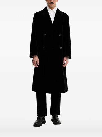HUGO BOSS Menci2541 double-breasted coat - Black