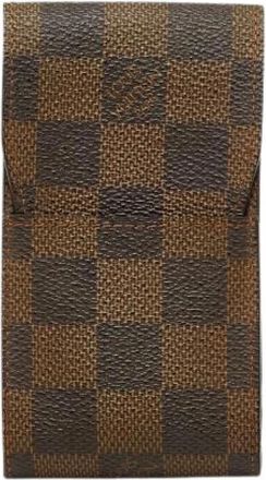 Louis Vuitton Pre-owned Damier Sigarettfodral - - Pre-owned - Donna - Marrone - ONE SIZE