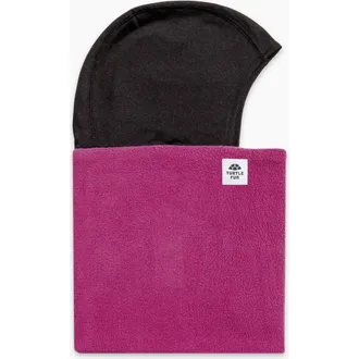 Turtle Fur Fleece Shellaclava Balaclava in Azalea at Nordstrom