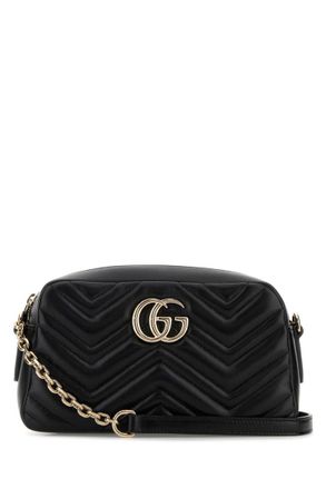 Gucci Black GG Marmont small Crossbody Bag